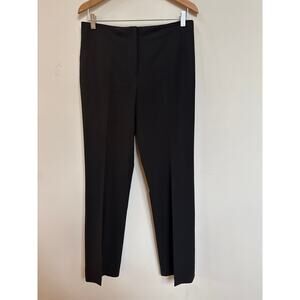 Piazza Sempione Sophia Dress Pants Straight Leg Navy Blue Size IT 42 US 6
